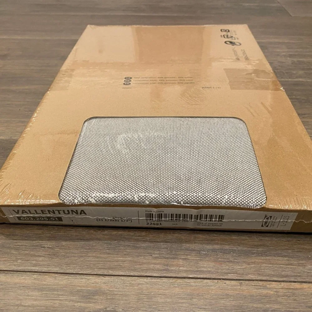New ! IKEA VALLENTUNA Cover Backrest Orrsta Light Gray 31 1/2x31 1/2